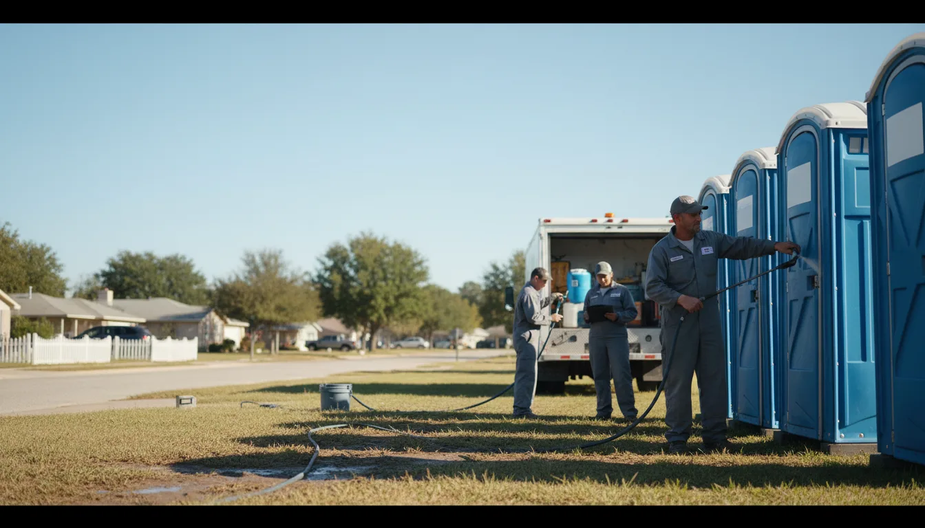 Long-Term Portable Toilet Rental in Fowler, OH near me